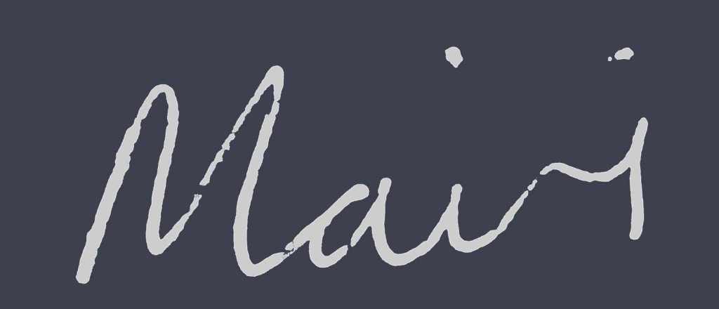 Mairi's Signature